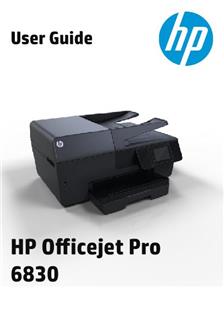 Hewlett Packard Pro 6830 manual. Camera Instructions.